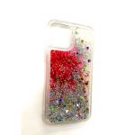 Apple iPhone 12 Mini Hoesje roos Glitters Siliconen TPU Case BlingBling