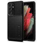 Samsung Galaxy S22 Plus Zwart  Spigen  Standing back cover hoesje