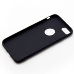 Apple iPhone 7 PLUS / 8 Plus Silicone zwart back cover hoesje