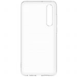 Huawei P20 silicone transparant back cover hoesje