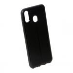Samsung  Galaxy A40 back cover Silicone zwart hoesje