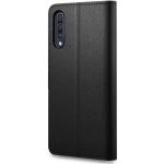 Samsung  Galaxy A7/750  zwart boek case met extra vakjes voor pasjes en brief geld