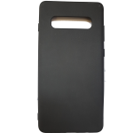 Samsung Galaxy S10  Plus Silicone zwart hoesje
