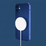 Wireless Induction Charger QI Universal Fast Charge magnetic - C03 with stand 15W White (min.2A)