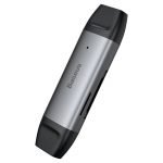 Geheugenkaartlezer Baseus - SD + micro SD, USB en USB Type C connectoren