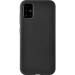 Samsung  Galaxy A71 Silicone zwart hoesje back cover