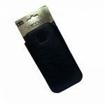 Insteekhoesje met opbergvakje zwart