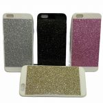 Apple iPhone 6/6S Glitters achterkant hoesje met 2x Screenprotector