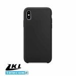 Apple iPhone X/XS Hoesje silicone zwart