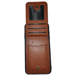 Apple iPhone XR bruine achterkant met pasjes