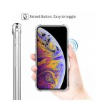 Apple iPhone XR Silicone transparant antishock extra stevige hoesje