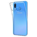 Samsung Galaxy A40 Nillkin backcover silicone Transparant hoesje