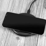 Wireless Induction Charger QI Universal Fast Charge - KC-N5 Round BLACK (min. 2A)