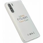 OPPO A91 Transparant achterkant Telefoonhoesje TPU back cover case