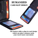 Apple iPhone 6 Plus / 6S Plus / 7 Plus / 8 Plus Kunstleer Achterkant hoesje met 5 pasjes