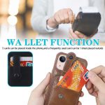 Apple iPhone XS Max Kunstleer Achterkant hoesje met 5 pasjes