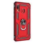 Huawei Y7-2019 Luxe Stevige hoesje met Ring Kickstand verschillende kleuren