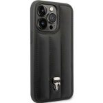 Karl Lagerfeld Zwart achterkant Apple iPhone 14 Pro