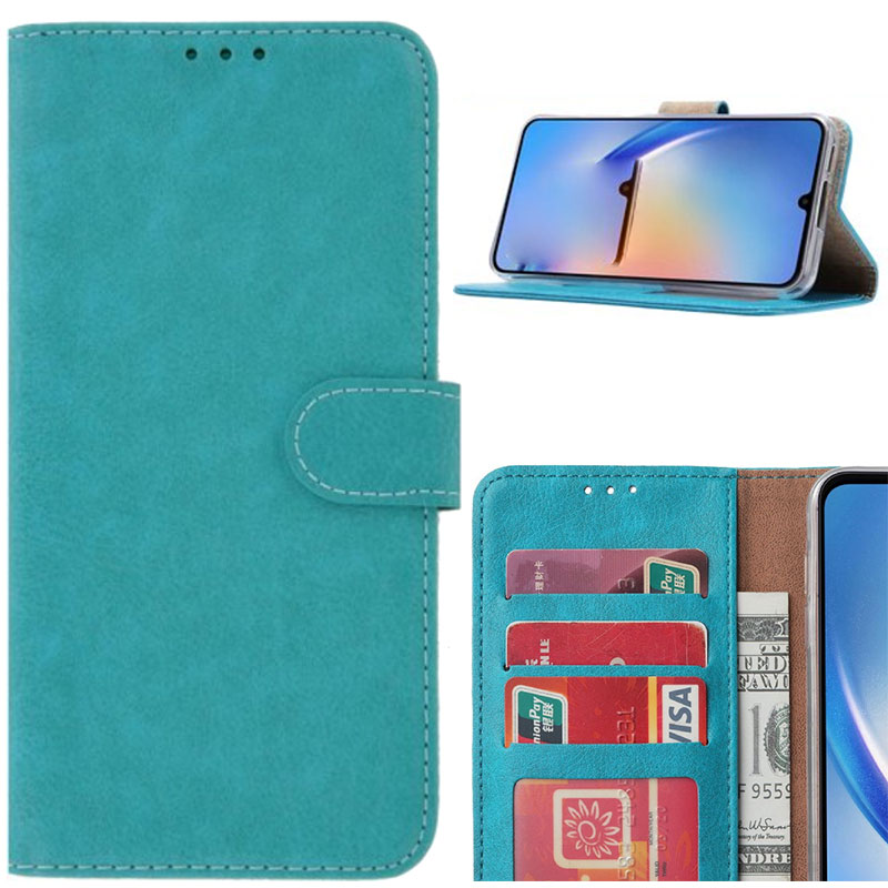 Samsung Galaxy S23 Ultra Boek Case – Turquoise | ZKL Telecom