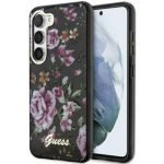 Samsung Galaxy S23 Guess hoesje Flower Black