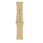 Sportband Silicone Apple Watch Bandje 38/40/41 mm  Gouden