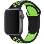 Sportband – Apple Watch Bandje 38/40/41 mm Zwart Groen