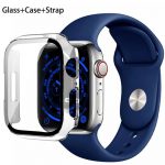 Sportband + TPU hoesje 38/40/41 mm Blauw voor Apple Watch