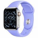 Sportband Silicone Apple Watch Bandje 38/40/41 mm Paars