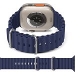 Horloge Bandje Geschikt voor Apple Watch- Ocean Sportband- iWatch 42/44/ 45/49 mm Blauw Kleur