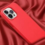 Apple iPhone 13 Pro Max PU Leer Magsafe Karmozijn Rode Hoesje