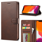 Apple iPhone 15 Plus Book Case Portemonnee Hoesje - Bruin