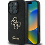 Guess Hoesje voor iphone 16 Pro - Zwart