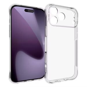 Transparant Achterkant Antishock Hoesje Voor de Apple iPhone 17 Pro Max