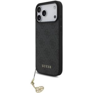 Guess  Hoesje Voor iPhone 17 Pro Zwart