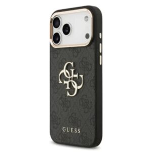 Guess  Hoesje Voor iPhone 17 Pro Max Zwart