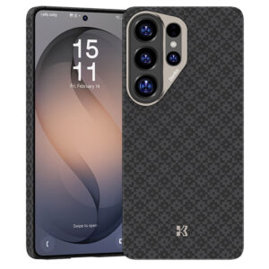 Samsung Galaxy S26 achterkant hoesje ARMORGRID Zwart met grijs
