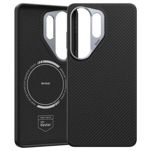 Samsung Galaxy S26 Ultra Achterkant Hoesje ARMORGRID Zwart