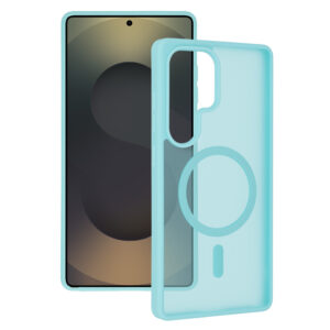 Samsung Galaxy S26 Ultra Achterkant Hoesje Matte Lichtblauw