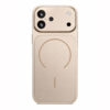 iPhone 17 Pro Max Achterkant Magsafe met Camera beschermer Hoesje Roze