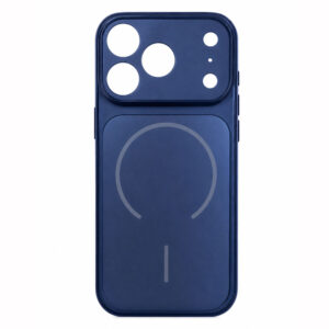 iPhone 17 Pro Max Achterkant Magsafe met Camera beschermer Hoesje Blauw